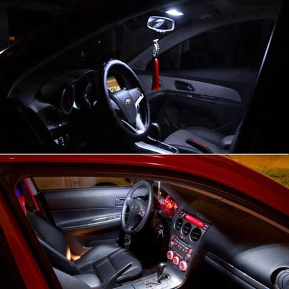 2 ชิ้น 41 มิลลิเมตร 3.5 วัตต์ 180LM แสงสีขาว 12 LED SMD 4014 CANBUS ป้ายทะเบียนไฟอ่านหนังสือรถหลอดไฟ, 3.5W 41mm