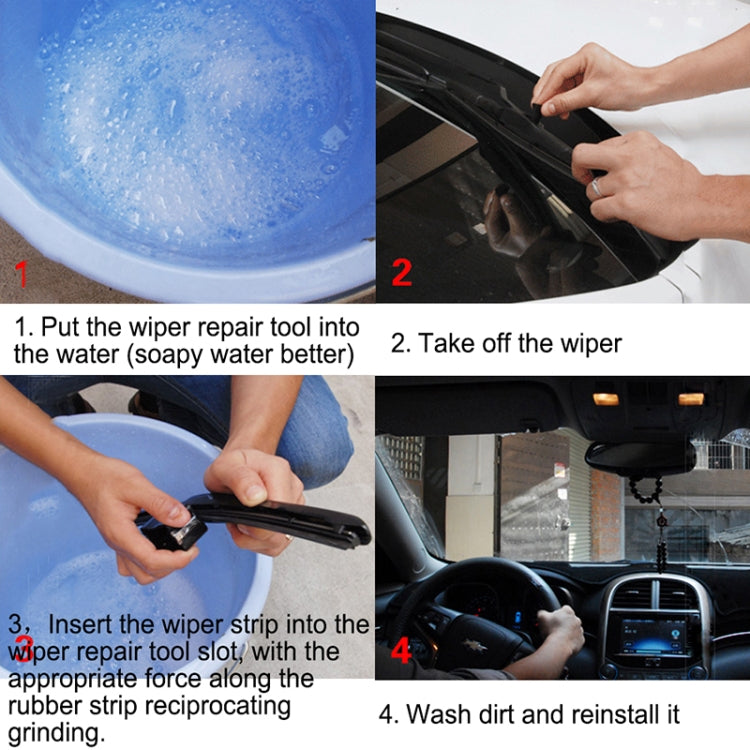 เครื่องฟื้นฟูใบปัดน้ำฝนกระจกรถยนต์, Blade Restorer