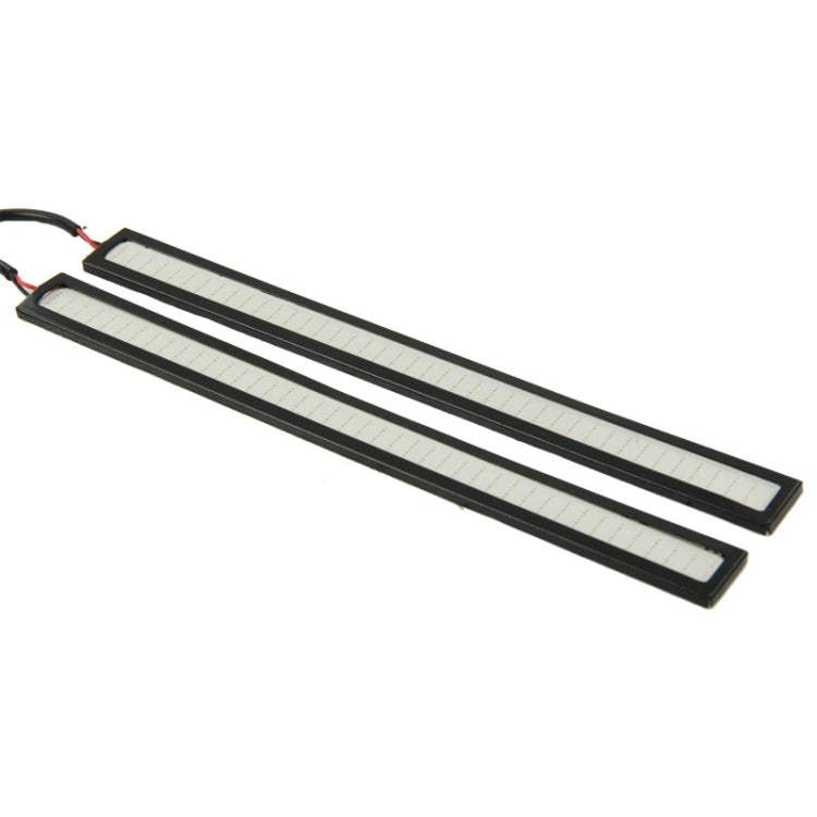 2 ชิ้น 6 วัตต์ * 2 DRL LED Light Bar แหล่งกำเนิดแสงรถกันน้ำไฟวิ่งกลางวัน, DC 12 โวลต์, NCD-17BK Blue Light, NCD-17BK ICE Blue Light