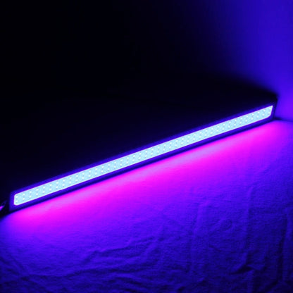 2 ชิ้น 6 วัตต์ * 2 DRL LED Light Bar แหล่งกำเนิดแสงรถกันน้ำไฟวิ่งกลางวัน, DC 12 โวลต์, NCD-17BK Blue Light, NCD-17BK ICE Blue Light