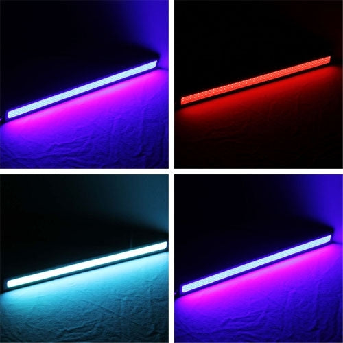 2 ชิ้น 6 วัตต์ * 2 DRL LED Light Bar แหล่งกำเนิดแสงรถกันน้ำไฟวิ่งกลางวัน, DC 12 โวลต์, NCD-17BK Blue Light, NCD-17BK ICE Blue Light
