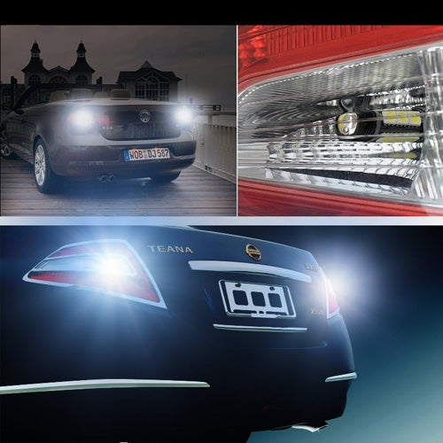 T10 2W สีขาว 130LM 6 LED SMD 5730 ไฟสำรองไฟเลี้ยวหลอดไฟสำหรับรถยนต์ DC 12V, T10 2W