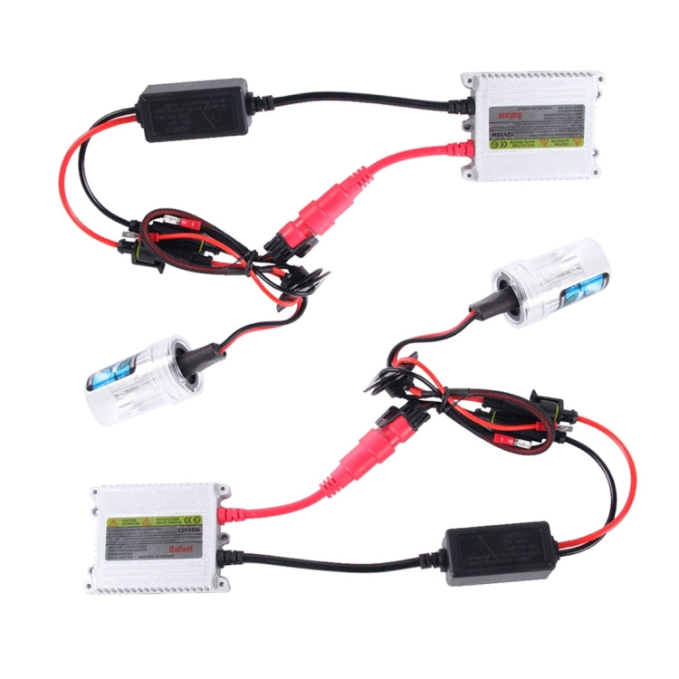 DC12V 35W 2x H7 ไฟซีนอน HID บางเฉียบ, โคมไฟปล่อยความเข้มสูง, H7, Color Temperature: 6000K, H7, Color Temperature: 8000K