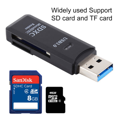 เครื่องอ่านการ์ด USB 3.0 2 ใน 1 ความเร็วสูงสุด 5Gbps รองรับการ์ด SD / การ์ด TF