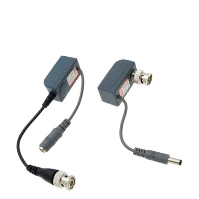 2 ชิ้นกล้องวงจรปิดวิดีโอ / เสียง / พลังงาน Balun UTP Transceiver, A213A