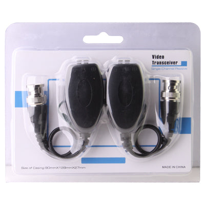 เครื่องรับส่งสัญญาณบาลันวิดีโอ UTP แบบพาสซีฟ 2 ชิ้น, UTP101P