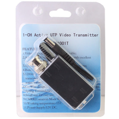 เครื่องส่งสัญญาณวิดีโอ UTP ที่ใช้งานอยู่, CM1001T