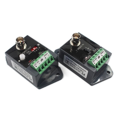เครื่องส่งและรับสัญญาณ Balun แบบวิดีโอ CCTV UTP Twisted คู่ที่ใช้งานอยู่, 351TR
