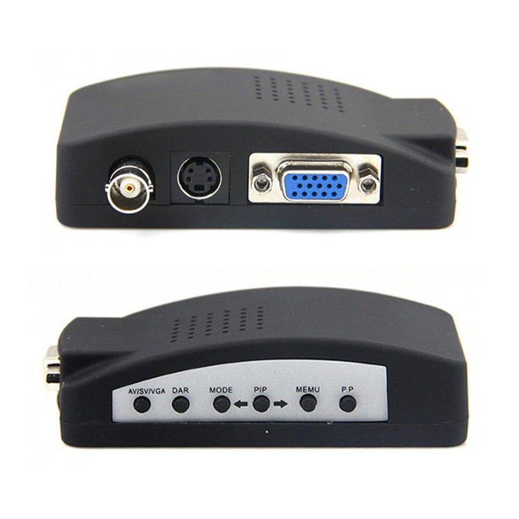 ตัวแปลงสัญญาณ S-Video / BNC เป็น VGA, S-Video / BNC