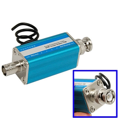 ตัวป้องกันไฟกระชากกล้องวงจรปิดวิดีโออินเทอร์เฟซ BNC ชายกับหญิง, CCTV Surge Arrester