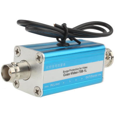 ตัวป้องกันไฟกระชากกล้องวงจรปิดวิดีโออินเทอร์เฟซ BNC ชายกับหญิง, CCTV Surge Arrester