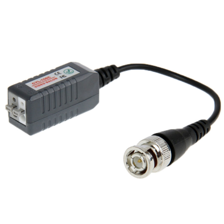 2 ชิ้น CYL-106C Balun วิดีโอแบบพาสซีฟช่องเดียว, CYL-106C