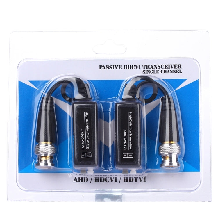 2 ชิ้น HD 205C โคแอกเชียล CVI/TVI/AHD 1CH Passive Transceiver วิดีโอ Balun, 205C