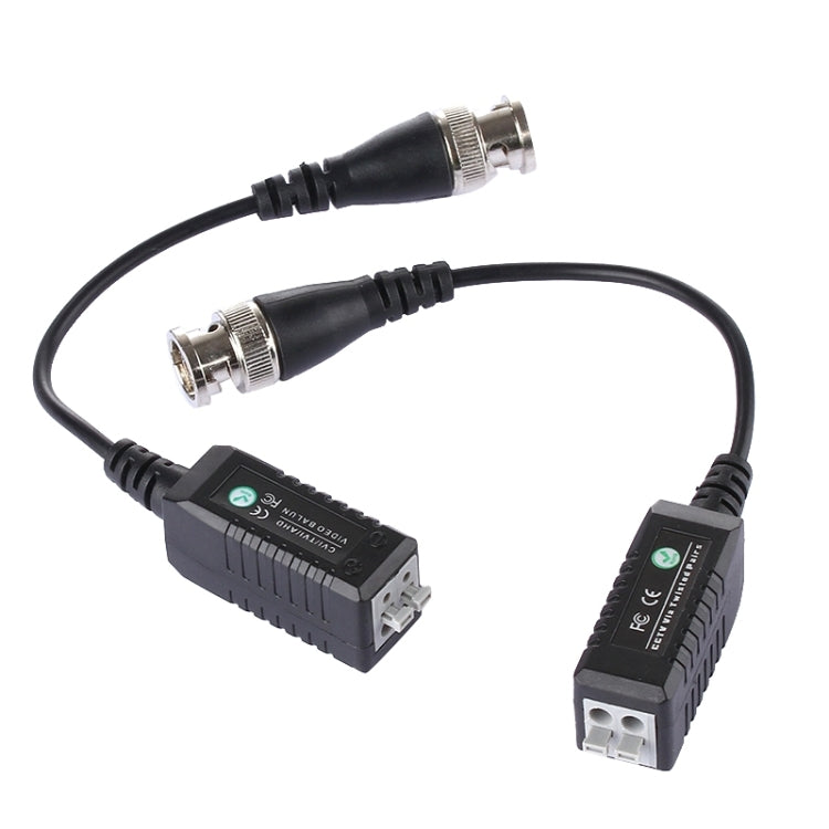 2 ชิ้น HD 302B โคแอกเชียล CVI/TVI/AHD 1CH Passive Transceiver วิดีโอ Balun, 302B