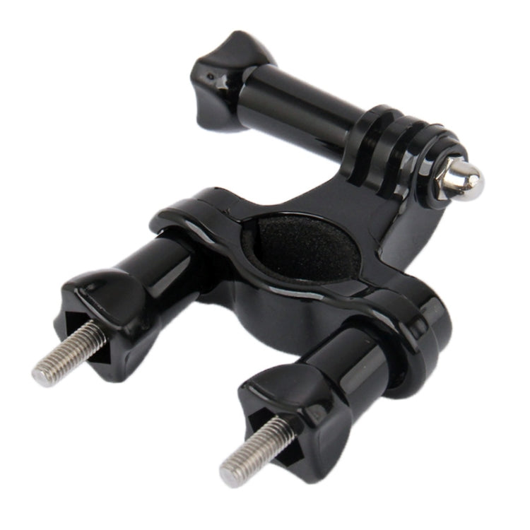 ที่วางหลักอานจักรยานแบบสากลสำหรับ GoPro Hero11 สีดำ / HERO10 สีดำ / 9 สีดำ / 8 สีดำ / 7 / 6 / 5 / 5 เซสชัน / 4 เซสชัน / 4 / 3 + / 3 / 2 / 1, DJI Osmo Action และกล้องแอ็คชั่นอื่น ๆ, Universal Bike Handlebar