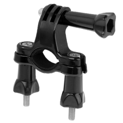 ที่วางหลักอานจักรยานแบบสากลสำหรับ GoPro Hero11 สีดำ / HERO10 สีดำ / 9 สีดำ / 8 สีดำ / 7 / 6 / 5 / 5 เซสชัน / 4 เซสชัน / 4 / 3 + / 3 / 2 / 1, DJI Osmo Action และกล้องแอ็คชั่นอื่น ๆ, Universal Bike Handlebar