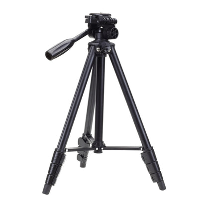 YUNTENG VCT-681 138 ซม. SLR / Micro-SLR / กล้องดิจิตอลขาตั้งสามขา, ขาอลูมิเนียมพับได้ 4 ส่วน, เหมาะสำหรับ Canon / Nikon / Panasonic / Pentax / Casio / Sony / Fuji (ความจุโหลด: 3 กก.)