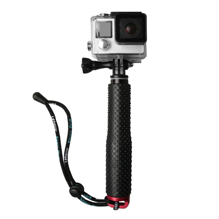 มือถือ 49 ซม. เสายืดได้ Monopod พร้อมสกรูสำหรับ GoPro Hero11 Black / HERO10 Black / HERO9 Black / HERO8 / HERO7 / 6/5/5 เซสชัน / 4 เซสชัน / 4 /3+ /3/2/1, Insta360 ONE R, DJI Osmo Actionและกล้องแอ็คชั่นอื่นๆ, Max Length: 49cm(Red), Max Length: 49cm(Blue...
