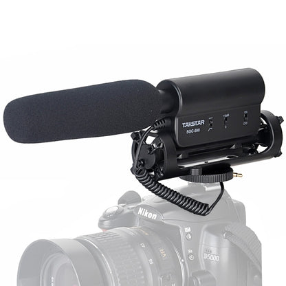 TAKSTAR SGC-598 การสัมภาษณ์การถ่ายภาพมืออาชีพไมโครโฟนเฉพาะสำหรับกล้อง DSLR และ DV