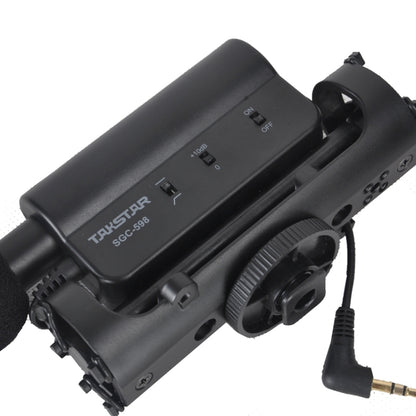 TAKSTAR SGC-598 การสัมภาษณ์การถ่ายภาพมืออาชีพไมโครโฟนเฉพาะสำหรับกล้อง DSLR และ DV