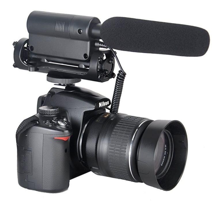 TAKSTAR SGC-598 การสัมภาษณ์การถ่ายภาพมืออาชีพไมโครโฟนเฉพาะสำหรับกล้อง DSLR และ DV