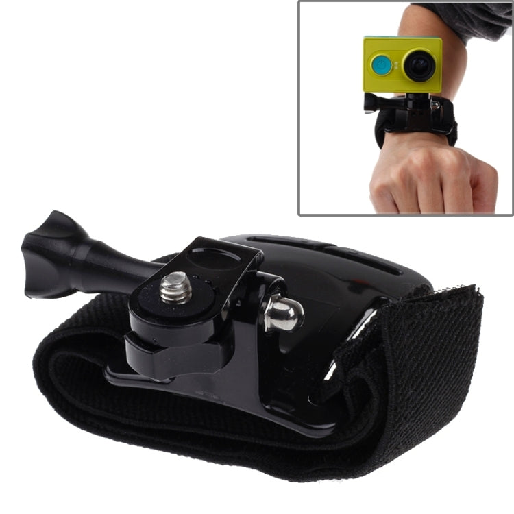เข็มขัดรัดแขน GP110 / สายรัดข้อมือ + ตัวเชื่อมต่อสำหรับ GoPro Hero11 Black / HERO10 Black / HERO9 Black / HERO8 Black / HERO7 / 6/5/5 เซสชัน / 4 เซสชัน / 4/3+ / 3/2/1, Insta360 ONE R,DJI Osmo Action และกล้องแอคชั่นอื่นๆ, GP110