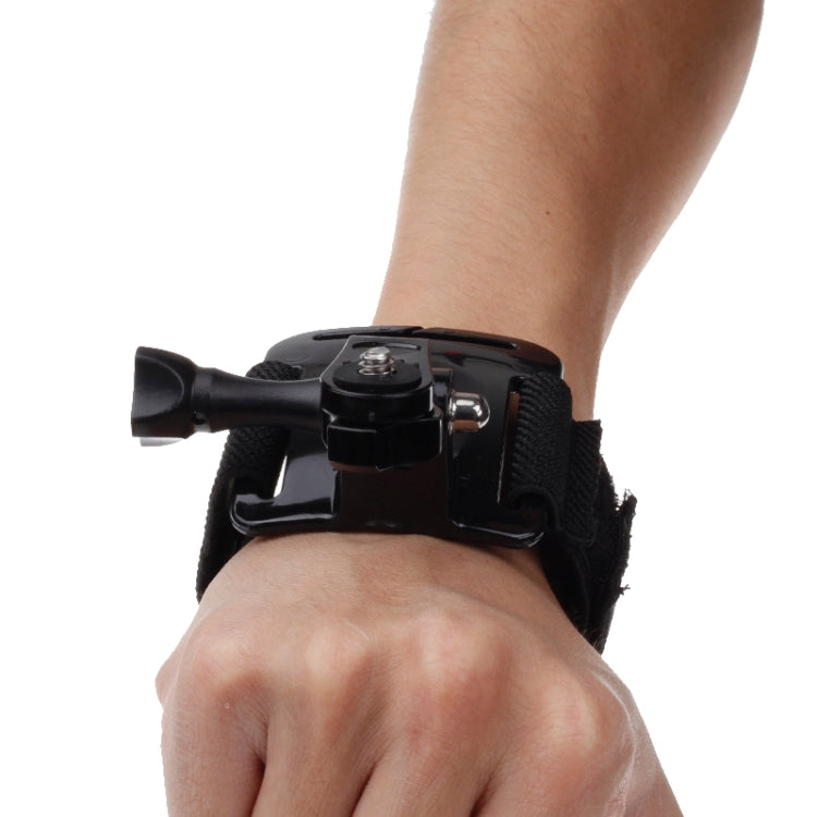 เข็มขัดรัดแขน GP110 / สายรัดข้อมือ + ตัวเชื่อมต่อสำหรับ GoPro Hero11 Black / HERO10 Black / HERO9 Black / HERO8 Black / HERO7 / 6/5/5 เซสชัน / 4 เซสชัน / 4/3+ / 3/2/1, Insta360 ONE R,DJI Osmo Action และกล้องแอคชั่นอื่นๆ, GP110