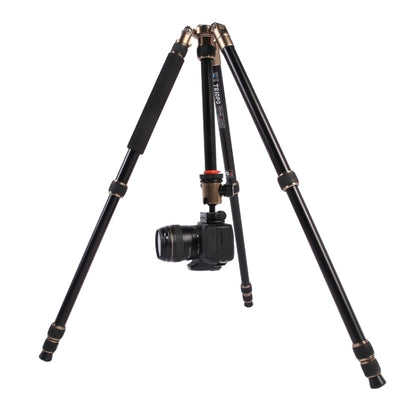 Triopo MT-2504C อลูมิเนียมแบบพกพาปรับได้ขาตั้งกล้อง NB-1S Ball Head สำหรับ Canon Nikon Sony DSLR กล้อง, MT-2504C (Black), MT-2504C (Gold)