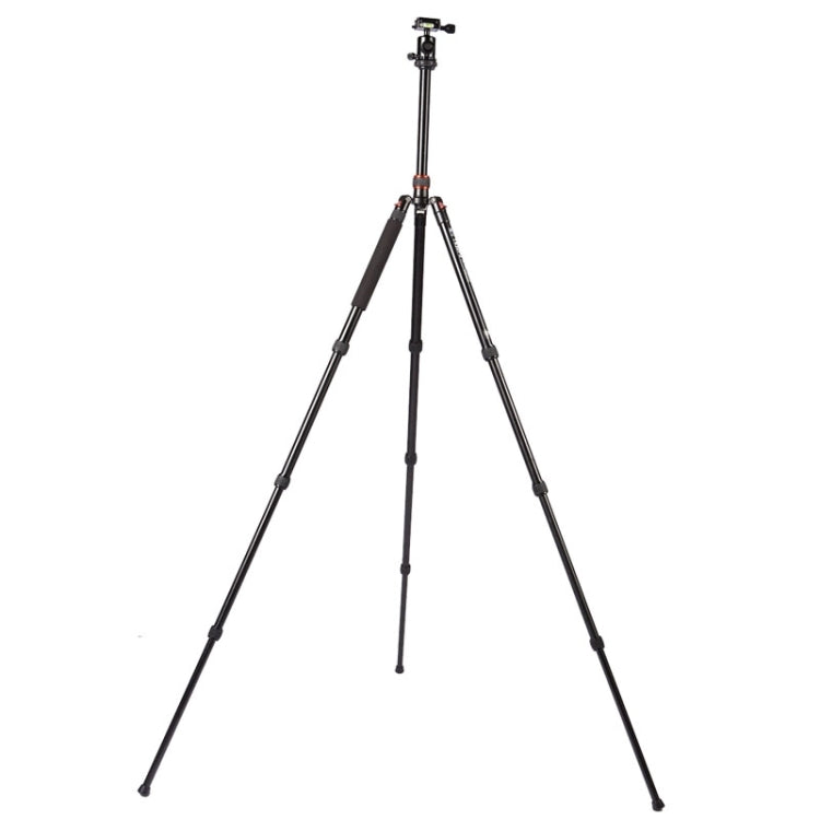Triopo MT-2504C อลูมิเนียมแบบพกพาปรับได้ขาตั้งกล้อง NB-1S Ball Head สำหรับ Canon Nikon Sony DSLR กล้อง, MT-2504C (Black), MT-2504C (Gold)