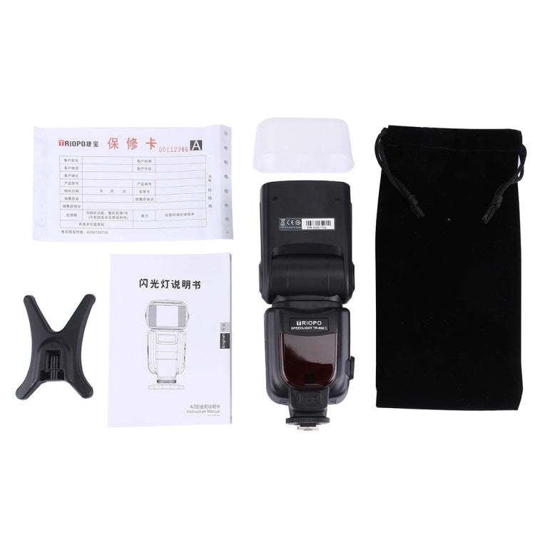 Trio TR-960ii แฟลช Speedlite สำหรับกล้อง Canon/Nikon DSLR, TR-960ii