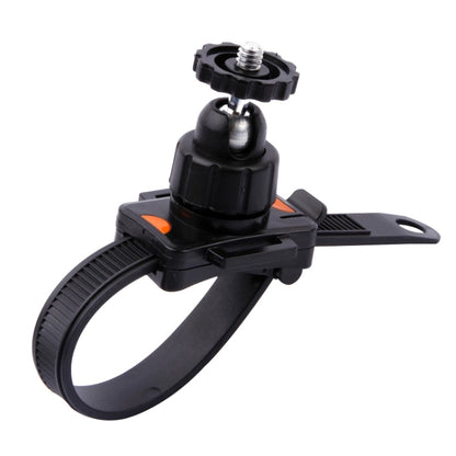 ที่วางกล้องแบบยึดขาตั้งกล้องพร้อมสายรัดศีรษะ / หมวกหมวกกันน็อคสำหรับ GoPro HERO4 / 3+ / 2 และ 1, XiaoMi YI, SJCAM SJ4000 / SJ5000 / SJ6000 / SJ7000 / กล้องกีฬา Kjstar, Camera Mount Tripod Holder