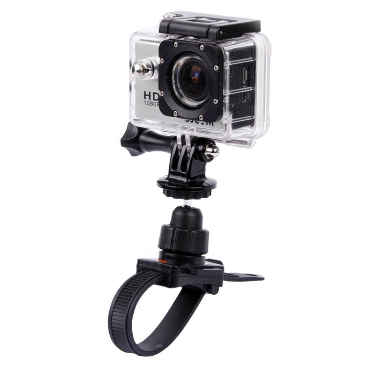ที่วางกล้องแบบยึดขาตั้งกล้องพร้อมสายรัดศีรษะ / หมวกหมวกกันน็อคสำหรับ GoPro HERO4 / 3+ / 2 และ 1, XiaoMi YI, SJCAM SJ4000 / SJ5000 / SJ6000 / SJ7000 / กล้องกีฬา Kjstar, Camera Mount Tripod Holder