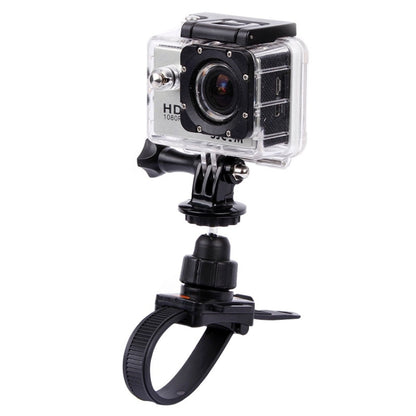 ที่วางกล้องแบบยึดขาตั้งกล้องพร้อมสายรัดศีรษะ / หมวกหมวกกันน็อคสำหรับ GoPro HERO4 / 3+ / 2 และ 1, XiaoMi YI, SJCAM SJ4000 / SJ5000 / SJ6000 / SJ7000 / กล้องกีฬา Kjstar, Camera Mount Tripod Holder