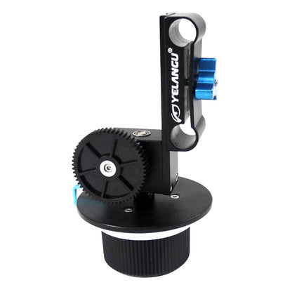 YELANGU YLG0103A F1 รุ่นอัพเกรดติดตามโฟกัสพร้อมเข็มขัดเกียร์แบบปรับได้สำหรับ Canon / Nikon / กล้องวิดีโอ / กล้อง DSLR, YLG0103A