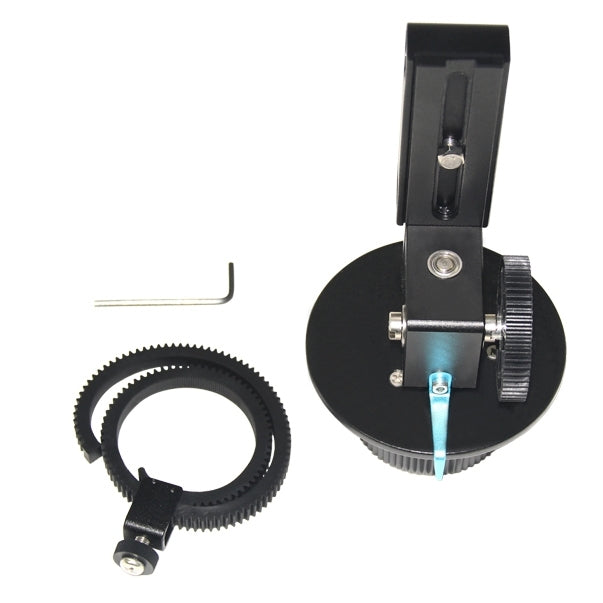 YELANGU YLG0103A F1 รุ่นอัพเกรดติดตามโฟกัสพร้อมเข็มขัดเกียร์แบบปรับได้สำหรับ Canon / Nikon / กล้องวิดีโอ / กล้อง DSLR, YLG0103A