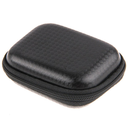 เคสแบบพกพากันน้ำคาร์บอนไฟเบอร์สำหรับ GoPro HERO11 Black/HERO10 Black / HERO9 Black / HERO8 Black / HERO7 / 6/5/5 เซสชัน / 4 เซสชัน / 4/3+ / 3/2/1, DJI Osmo Action และกล้องกีฬาอื่น ๆ ,ขนาด: 8ซม.x 6ซม.x 2.5ซม, Size: 9cm x 7cm
