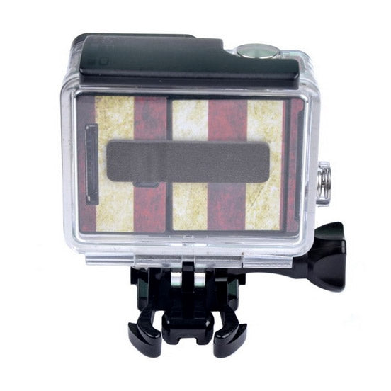 สติ๊กเกอร์ติดเคสสำหรับ GoPro HERO3+ /3, US Flag, AU Flag, Brazil Flag
