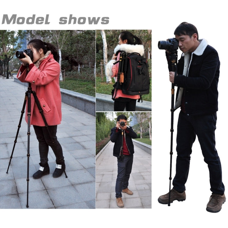 ZOMEI Z688 แบบพกพา Professional Travel วัสดุแมกนีเซียมอัลลอยด์ขาตั้งกล้อง Monopod พร้อมหัวลูกสำหรับกล้องดิจิตอล, Z688