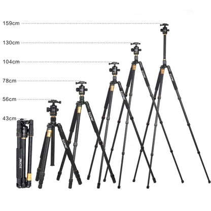 ZOMEI Z688 แบบพกพา Professional Travel วัสดุแมกนีเซียมอัลลอยด์ขาตั้งกล้อง Monopod พร้อมหัวลูกสำหรับกล้องดิจิตอล, Z688