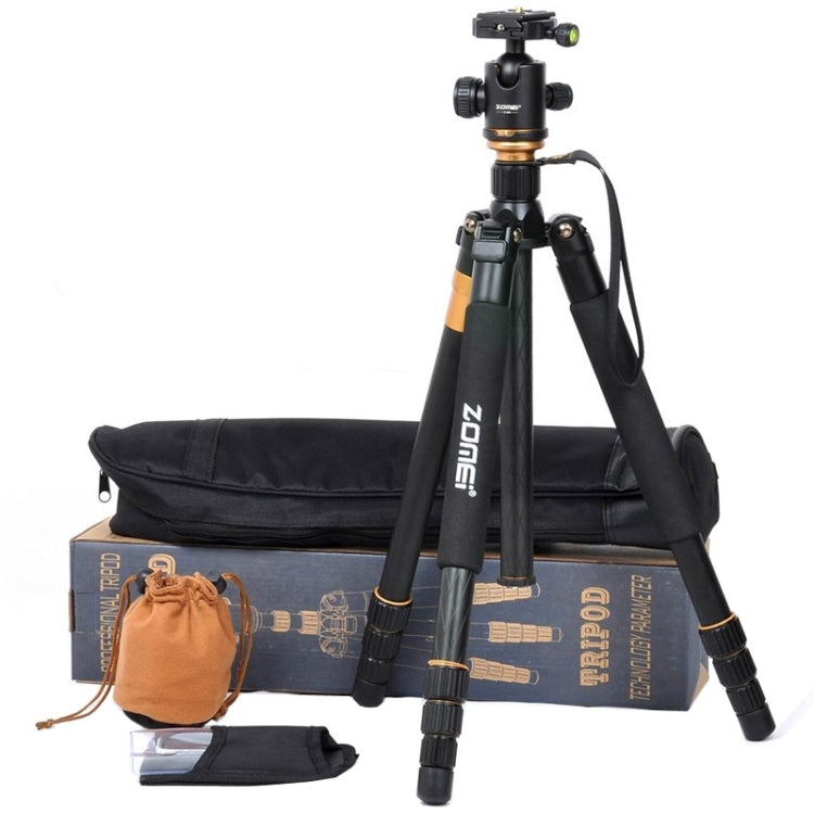 ZOMEI Z688 แบบพกพา Professional Travel วัสดุแมกนีเซียมอัลลอยด์ขาตั้งกล้อง Monopod พร้อมหัวลูกสำหรับกล้องดิจิตอล, Z688