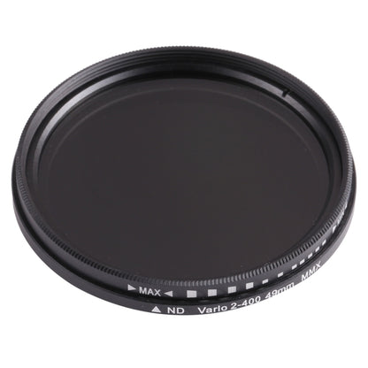 49mm ND Fader Neutral Density Adjustable Variable Filter, ND 2 ถึง ND 400 Filter, 49mm