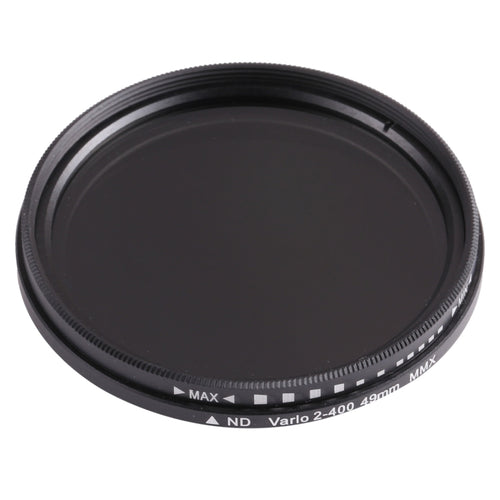 49mm ND Fader Neutral Density Adjustable Variable Filter, ND 2 ถึง ND 400 Filter, 49mm