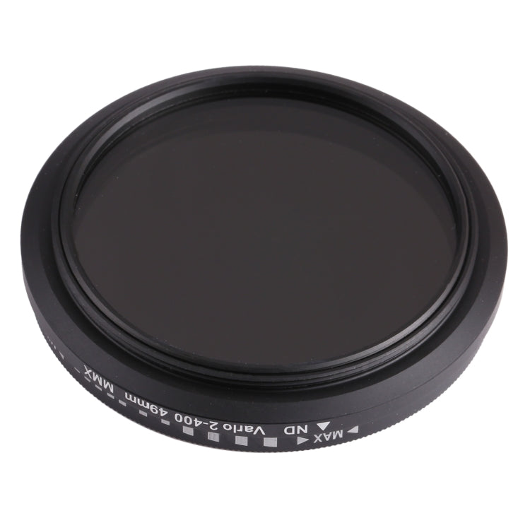 49mm ND Fader Neutral Density Adjustable Variable Filter, ND 2 ถึง ND 400 Filter, 49mm