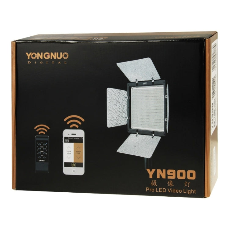 YONGNUO YN900 900 ชิ้น ไฟ LED ลดแสง สตูดิโอ 3200K-5500K ไฟวิดีโอ, YN900