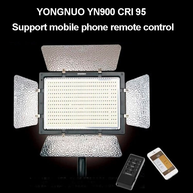 YONGNUO YN900 900 ชิ้น ไฟ LED ลดแสง สตูดิโอ 3200K-5500K ไฟวิดีโอ, YN900