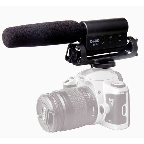 DEBO YS-8 การสัมภาษณ์การถ่ายภาพมืออาชีพไมโครโฟนเฉพาะสำหรับกล้อง DSLR และ DV