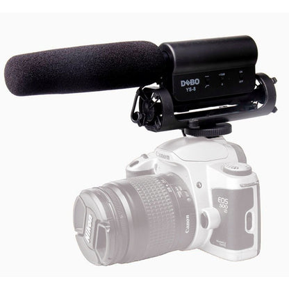 DEBO YS-8 การสัมภาษณ์การถ่ายภาพมืออาชีพไมโครโฟนเฉพาะสำหรับกล้อง DSLR และ DV