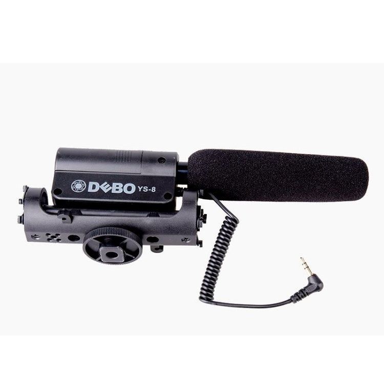 DEBO YS-8 การสัมภาษณ์การถ่ายภาพมืออาชีพไมโครโฟนเฉพาะสำหรับกล้อง DSLR และ DV
