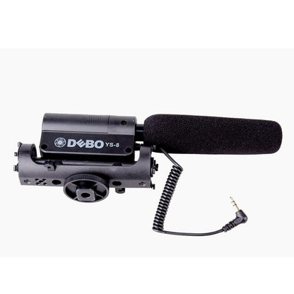 DEBO YS-8 การสัมภาษณ์การถ่ายภาพมืออาชีพไมโครโฟนเฉพาะสำหรับกล้อง DSLR และ DV