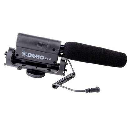 DEBO YS-8 การสัมภาษณ์การถ่ายภาพมืออาชีพไมโครโฟนเฉพาะสำหรับกล้อง DSLR และ DV
